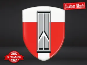 Oldsmobile Kuppelaufkleber Feinkorn Premium Max Robust